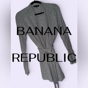 Banana Republic Gray Women's Cardigan Sweater